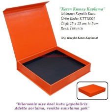 MIKNATIS KAPAKLI KUTU (KTTU001) KETEN KAPLAMA